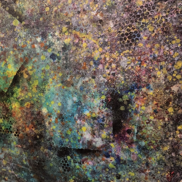 HANDCRAFTED Painting Abstract Artwork HANDPAINTED HANDMADE Wall Art Decor - Picture 15 of 16